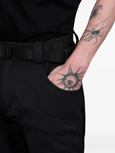 Klättermusen Gere 3.0 Belted Zip-up Trousers In Black