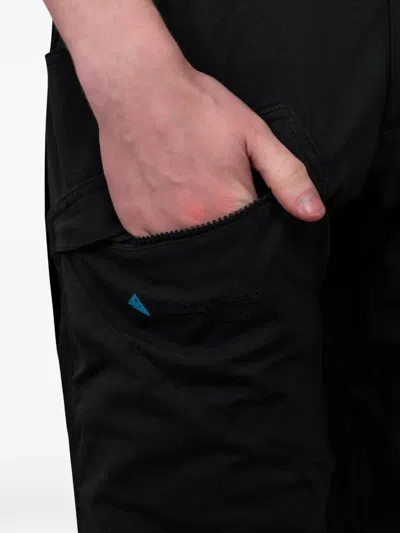 Klättermusen Gere 3.0 Belted Zip-up Trousers In Black