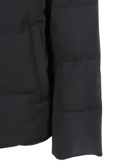 Montecore Hooded Padded Coat In Black