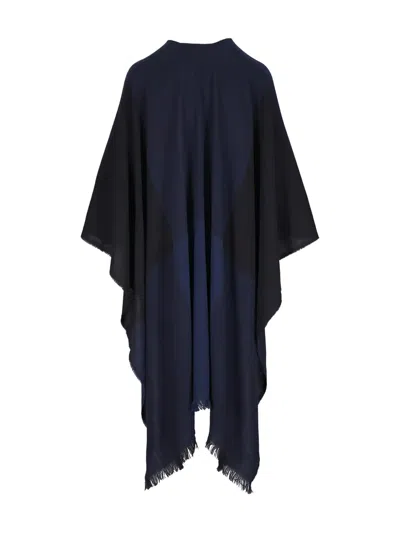 拼色流苏边围巾