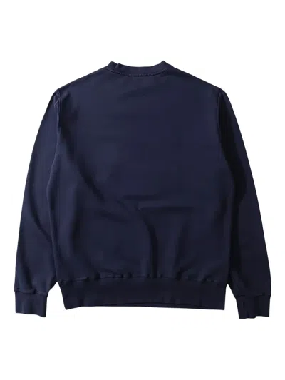 Dean Edmonds Embroidered Sweatshirt In Blue