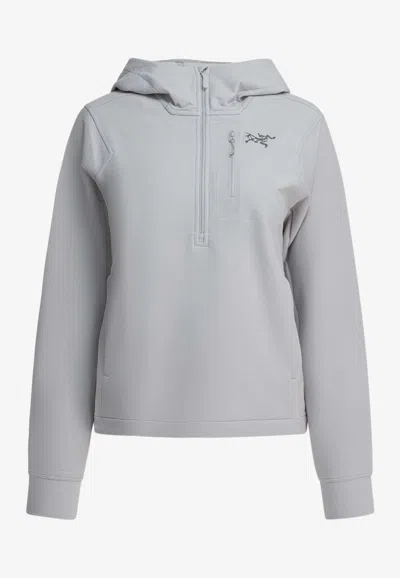Arc'teryx Aestas Half-zip Sweatshirt In Gray