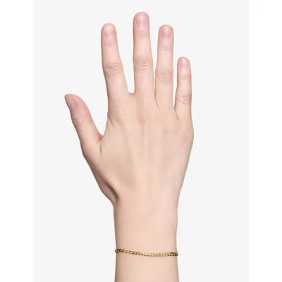 Maria Black Womens Saffi 18ct Yellow-gold Plated Sterling-silver Bracelet In Gold