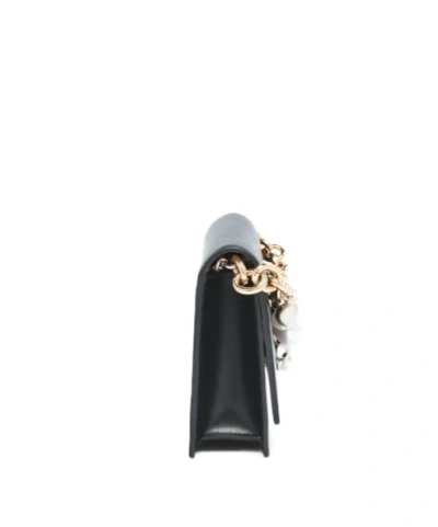 Alexander Mcqueen Small Chain-embellished Skull Shoulder Bag In Black