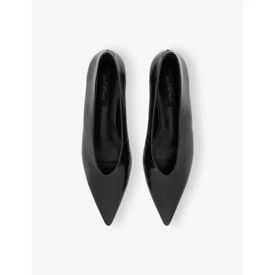 Tony Bianco Womens Black Cherry Patent-leather Pumps Eur 39 / 6 Uk In Black