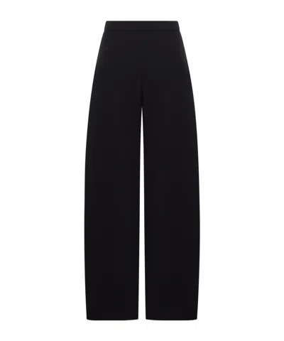 Alaïa Solid Color Casual Pants In Black