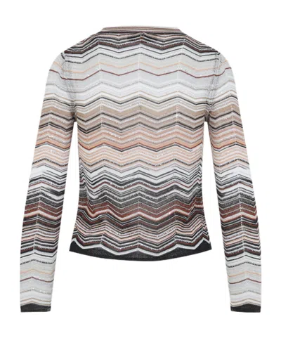 Missoni Buttoned Cardigan In Multi