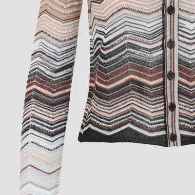 Missoni Buttoned Cardigan In Multi