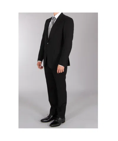 Tom Ford Single-breasted Suit In Black