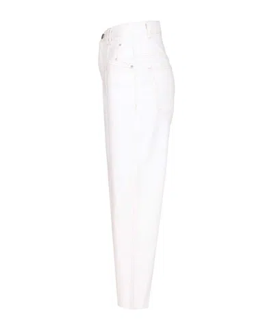 Isabel Marant Button-up Jeans In White