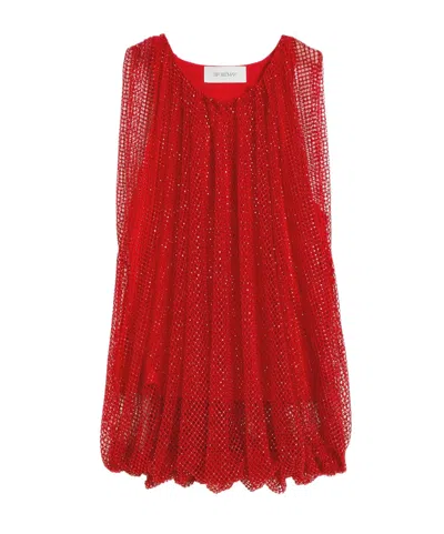 Sportmax Mesh Top In Red