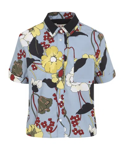 Marni Short Sleeve Shirt In Gray