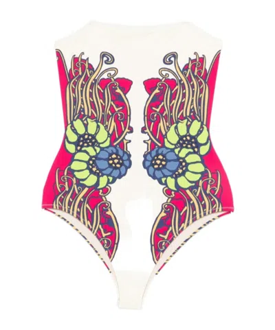 La Doublej Elle Swimsuit In Lemuria Placee In Multi