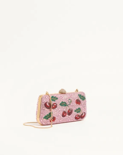 Valentino Carry Secrets Clutch In Pink