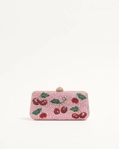 Valentino Carry Secrets Clutch In Pink