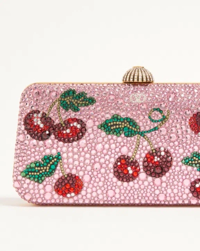 Valentino Carry Secrets Clutch In Pink