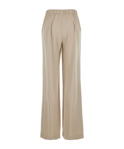 P.a.r.o.s.h Elasticated Trousers In Neutral