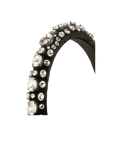 Jennifer Behr Luciana Headband In Black