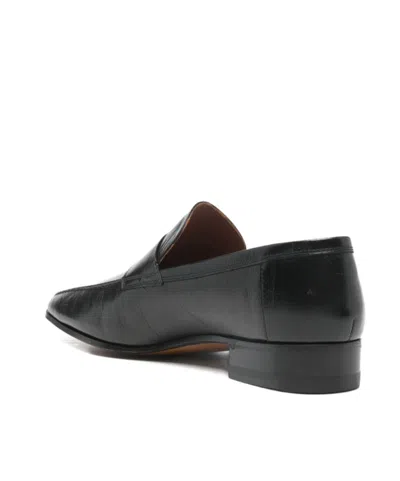 Paris Texas Square-toed Loafers In Black
