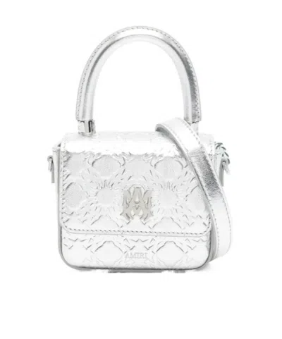 Amiri Embossed Top Handle Mini Bag
