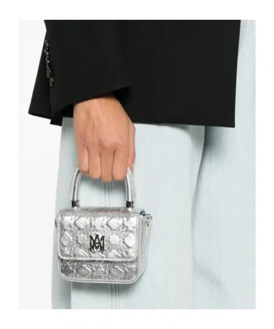 Amiri Embossed Top Handle Mini Bag