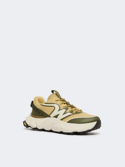 Weekend Max Mara Technical Mesh Sneakers In Neutral