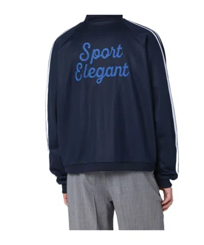 Gallery Dept. Zippered Sweatshirt In Blue