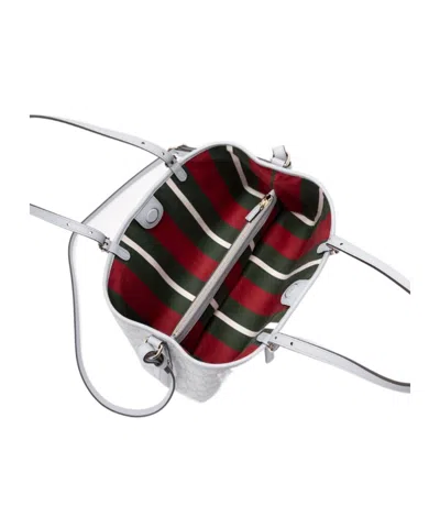 Gucci Gg Emblem Medium Tote Bag In Gray