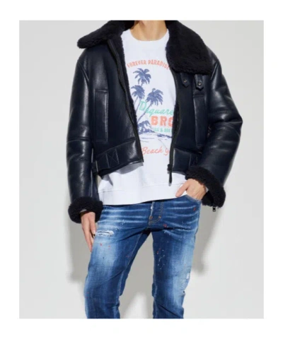 Dsquared2 Graphic-print Sweatshirt In White