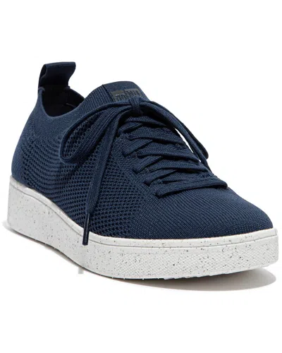 Fitflop Rally Multi-knit Sneaker In Blue