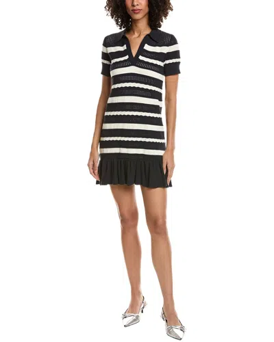 Cinq À Sept Clementine Knit Polo Dress In Multi