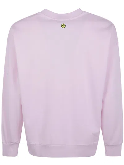 Barrow Logo-print Sweatshirt In Pink
