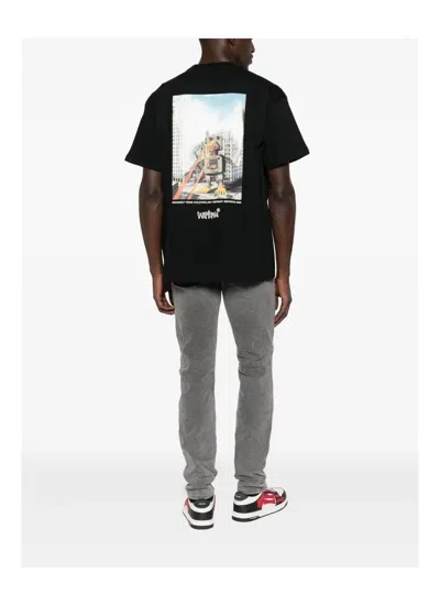 Carhartt Work In Progress Wiptopia Organic Cotton Graphic T-shirt In Black