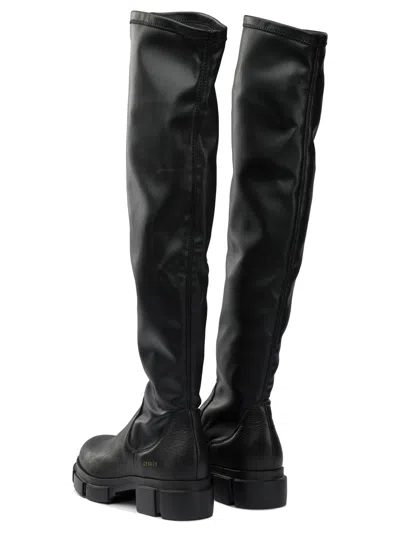 Copenhagen Black Leather Boots