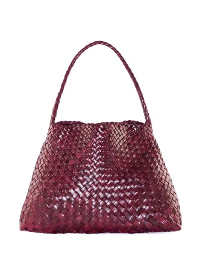 Dragon Difussion Santa Maria Tote Bag In Burgundy