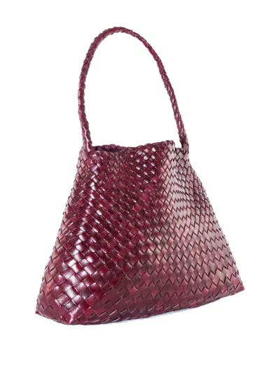 Dragon Difussion Santa Maria Tote Bag In Burgundy