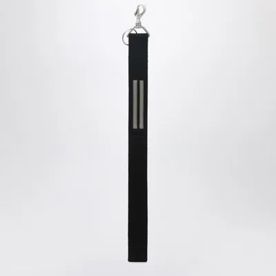 Drkshdw Keychain With Cotton Strap In Black