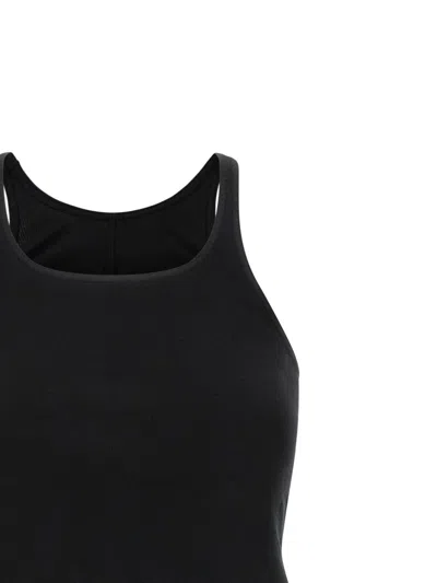 Drkshdw Basic Tank Cropped In Black