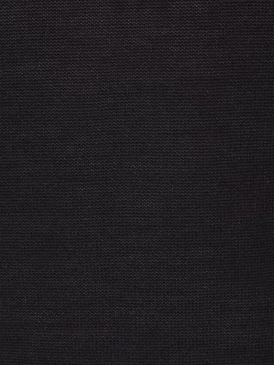 Ermanno Scervino Lace-insert Turtleneck Top In Black