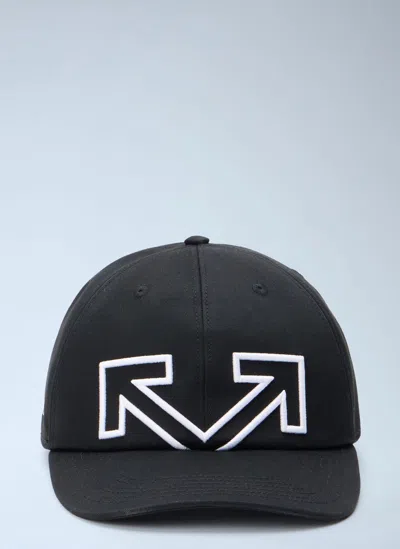 Off-white Heritage Arrow Baseball Cap In Black