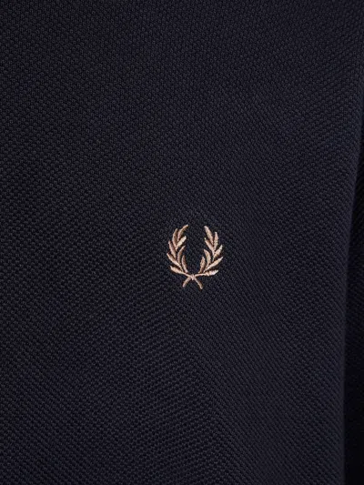Fred Perry Sweatshirt With Logo In Black