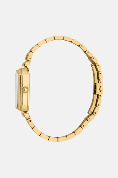 Roberto Cavalli By Franck Muller Logo Watch In Gold