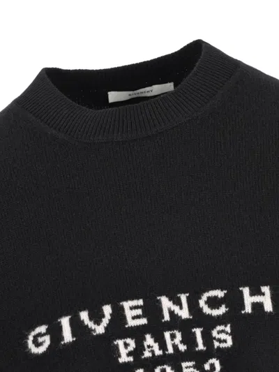 Givenchy Black Wool And Cashmere Sweater In Black
