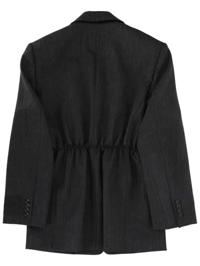 Alexander Wang Wool Blazer In Black