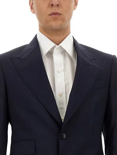Tom Ford Shelton Two-piece Tailored Suit In Black