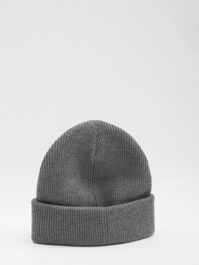 Gucci Wool Beanie With Web Detail
