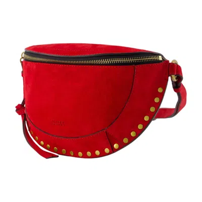 Isabel Marant Skano Gz Shoulder Bag In Red