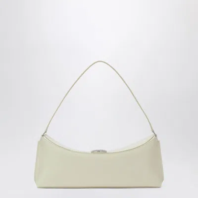 Jacquemus Light Yellow Oval Pouch In Neutral