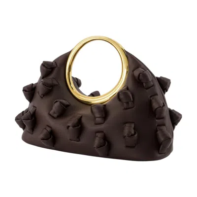 Jacquemus Le Petit Calino Noeud In Brown