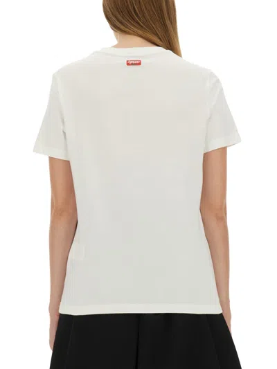 Kenzo Futura Loose T-shirt In White